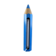 Pierre sala for vilac, blue wooden pencil lamp from the 80s