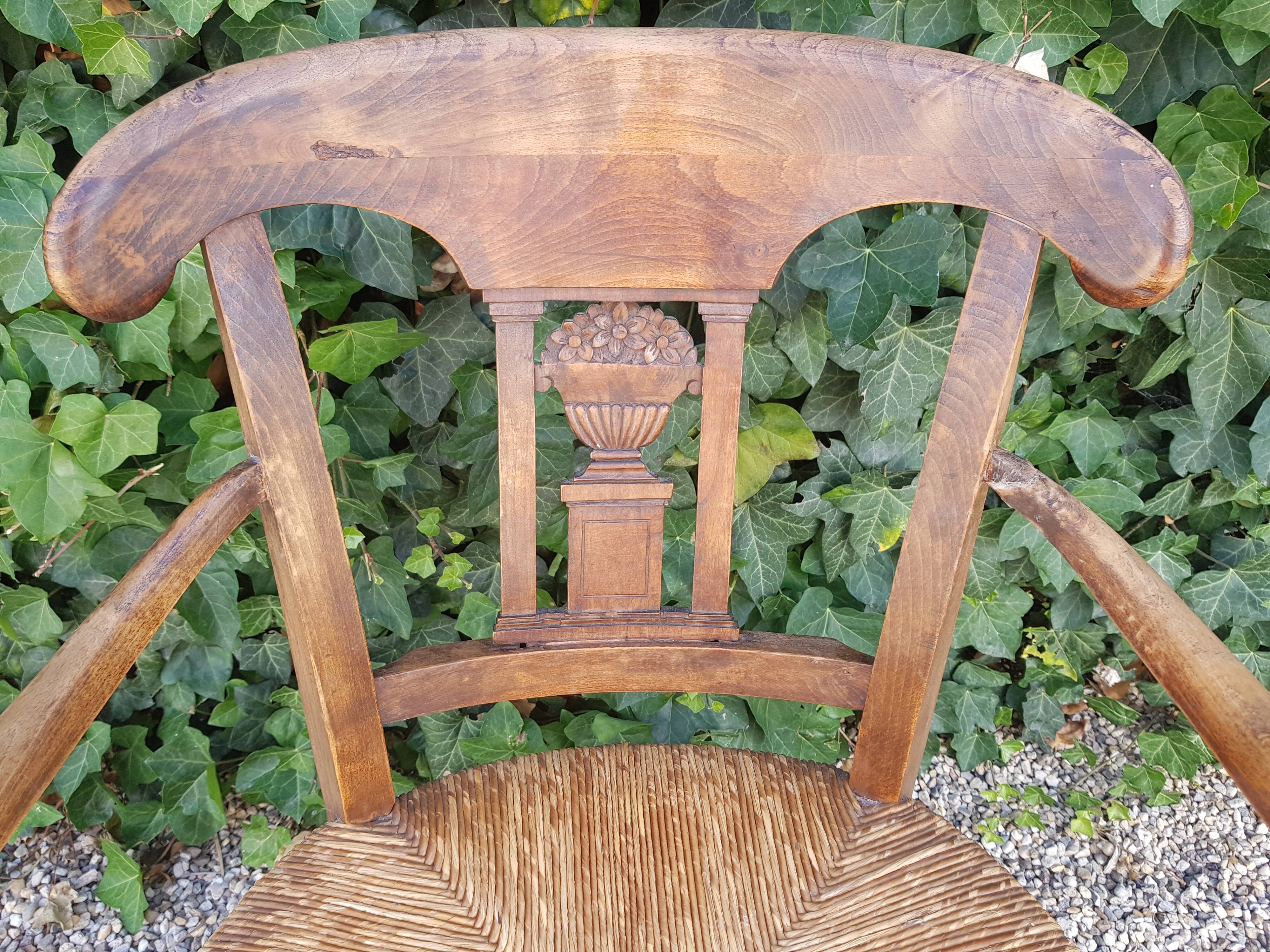 Country mulched chair