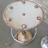 Pair of bar stools, American style, professional