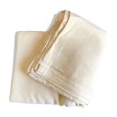 Nappe de lin jaune paille 240cm x 440cm
