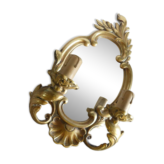 Applique miroir ancienne