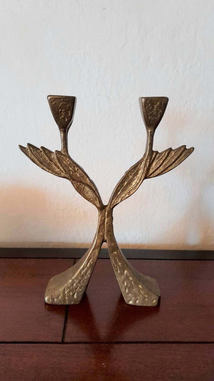Bronze candlestick