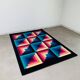 Geometric rug Missoni T&J Vestor model Posada, 1980s