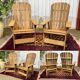 Pair of Indian teak armchairs