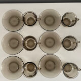 6 arcoroc cups