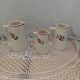 3 antique Sarreguemines pitchers