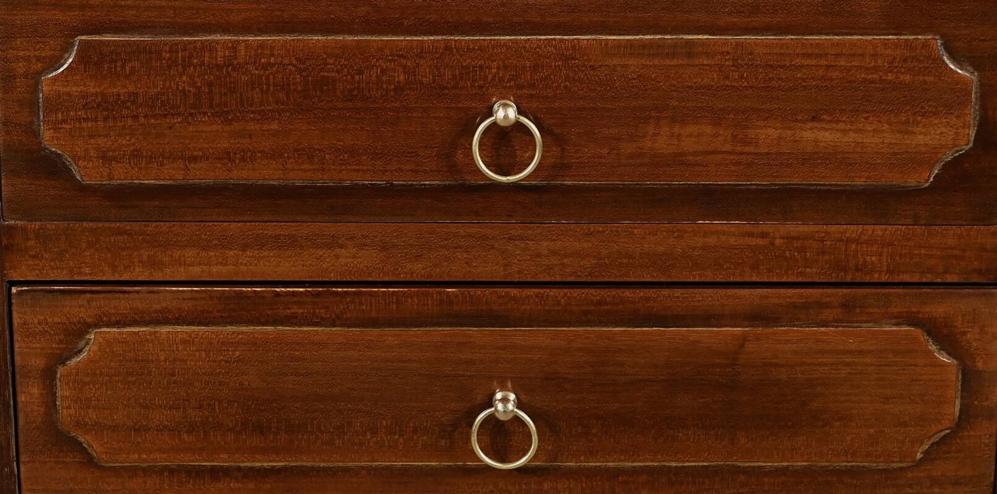 Small Chiffonnière Living Room Table in Mahogany, Louis XVI – 18th Century