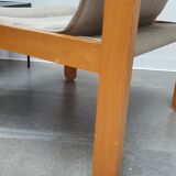 Natural linen chair