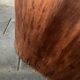 Scandinavian Swedish pine log stump chair "kubbstol" 1970s