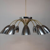 Huge space age chandelier, 1960