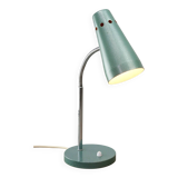 Mid-Century Italian Table Lamp in Blue Metal