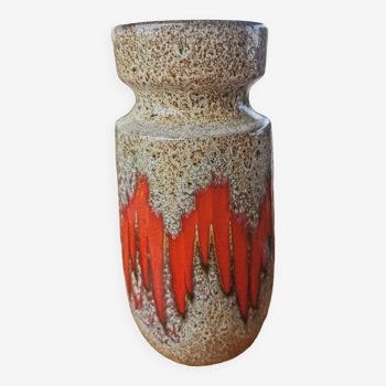 Vase fat lava W. Germany 242-22