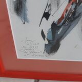 Watercolor signed reverdy