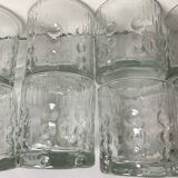 8 verres vintage