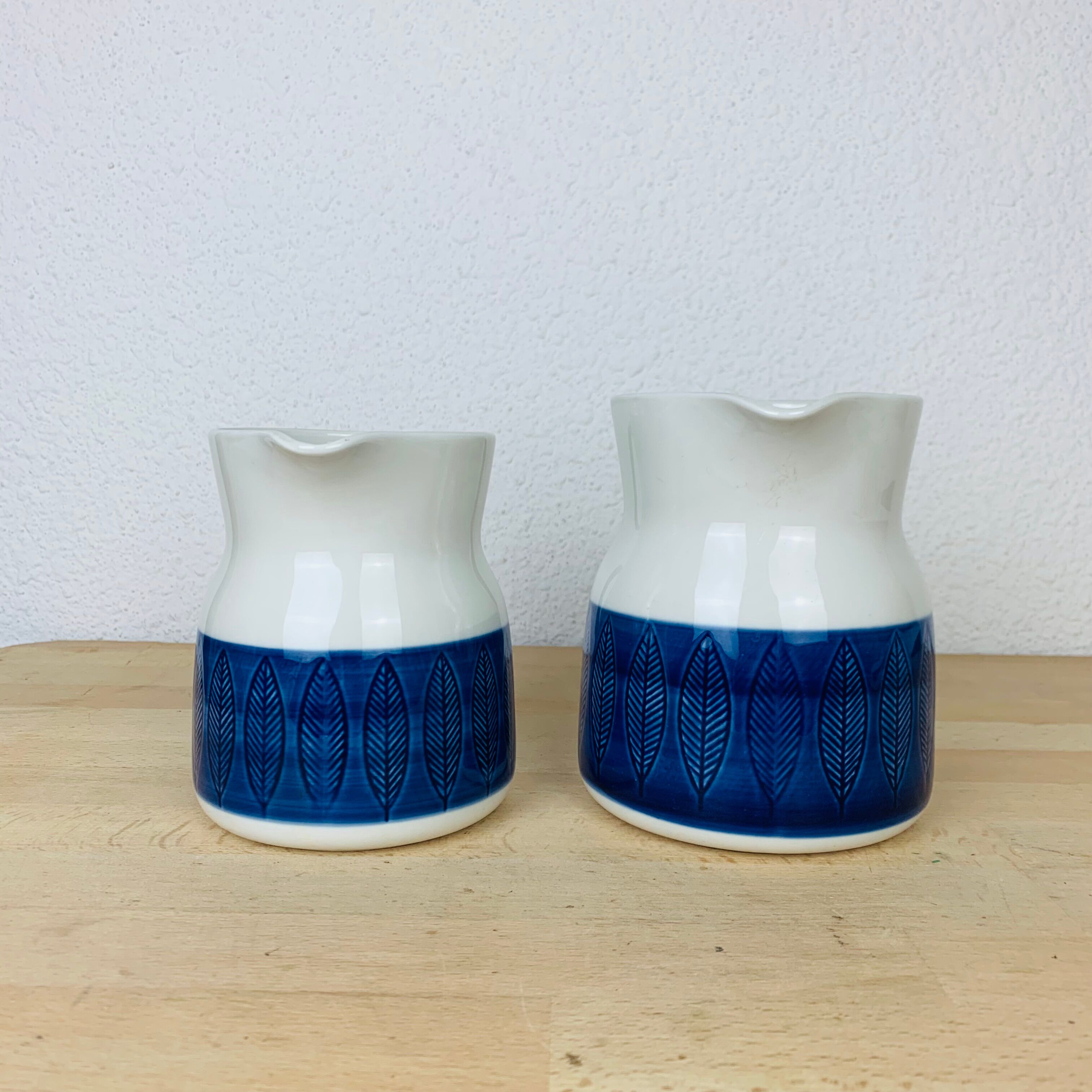 2 Koka ceramic jugs by Rörstrand Sweden, Scandinavian