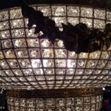 Large hot air balloon chandelier