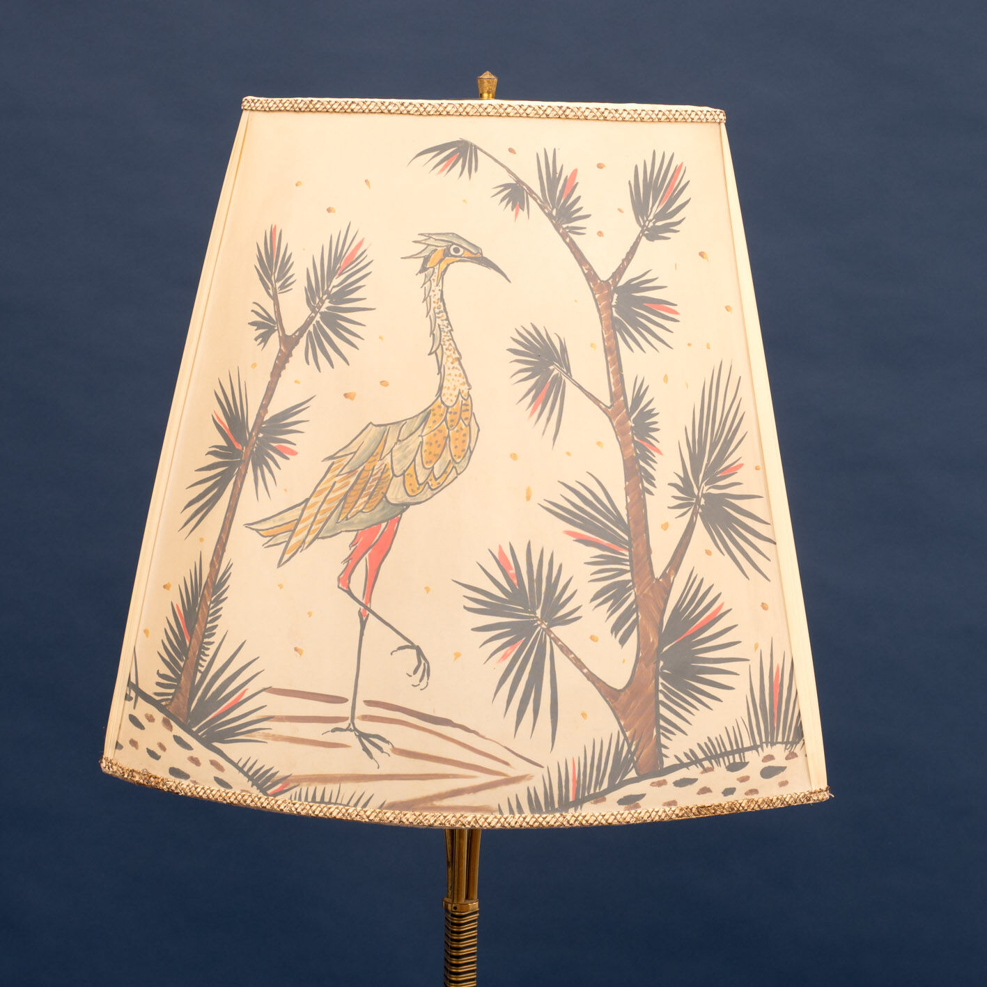 Floor lamp 50s animal print