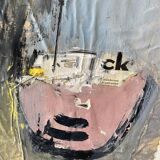 Signed abstract painting from 2011