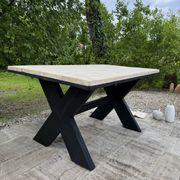 Table bois ancienne rénovée