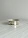 Vintage silver-plated shell butter dish