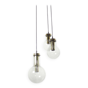 Grande suspension maxi globe par raak amsterdam, 1965