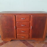 Vintage oak bottom mado sideboard