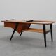 Coffee Table model 210, teak wood and ceramic,by Alfred Hendrickx, Belform