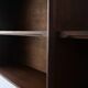 Art deco wall shelf in solid wood