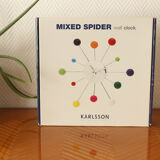 Karlsson Spider clock
