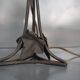 Art Deco lamp from the 1930s in metal and glass.