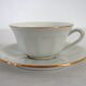 6 vintage M&S Berry Limoges coffee cups with saucers