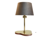Solid brass vintage clover lamp
