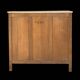 Art Deco buffet in raw and solid oak, 1935