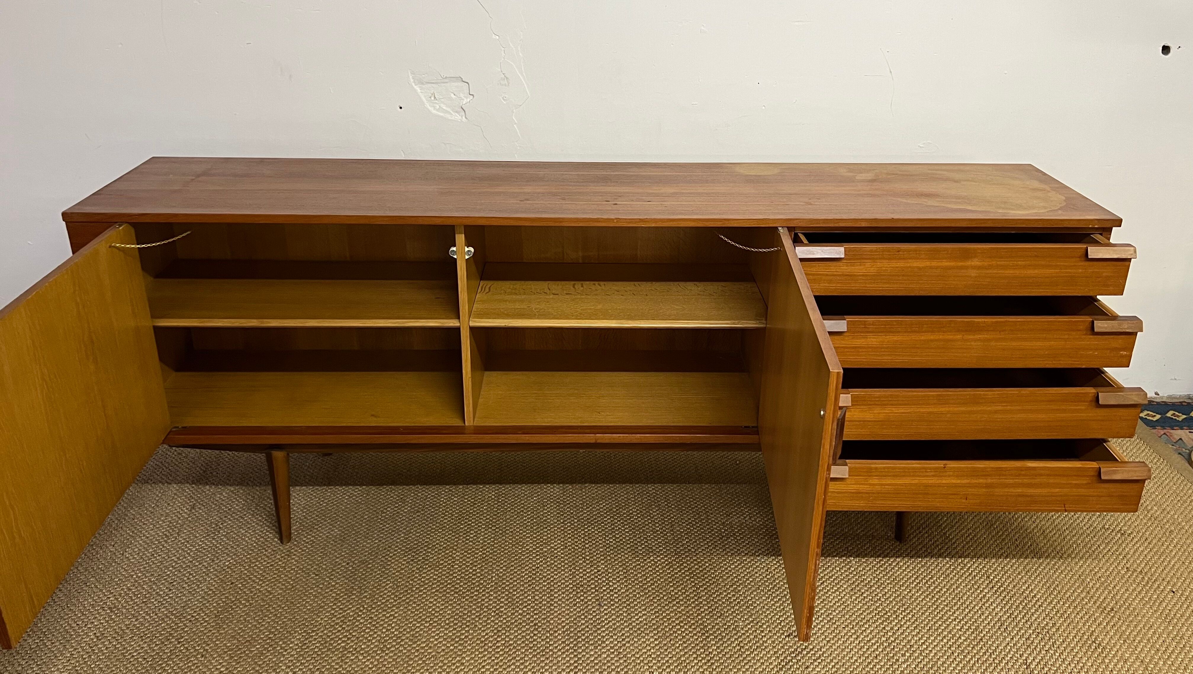 Scandinavian-style vintage enfilade