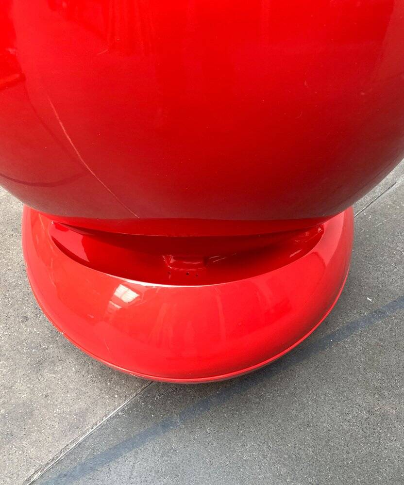 Space Age garden egg chair mid-century Senftenberg Egg by Peter Ghyczy, 1960s