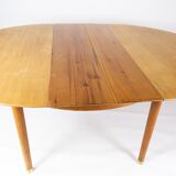 Dining table in oak of danish design from the 1960s.