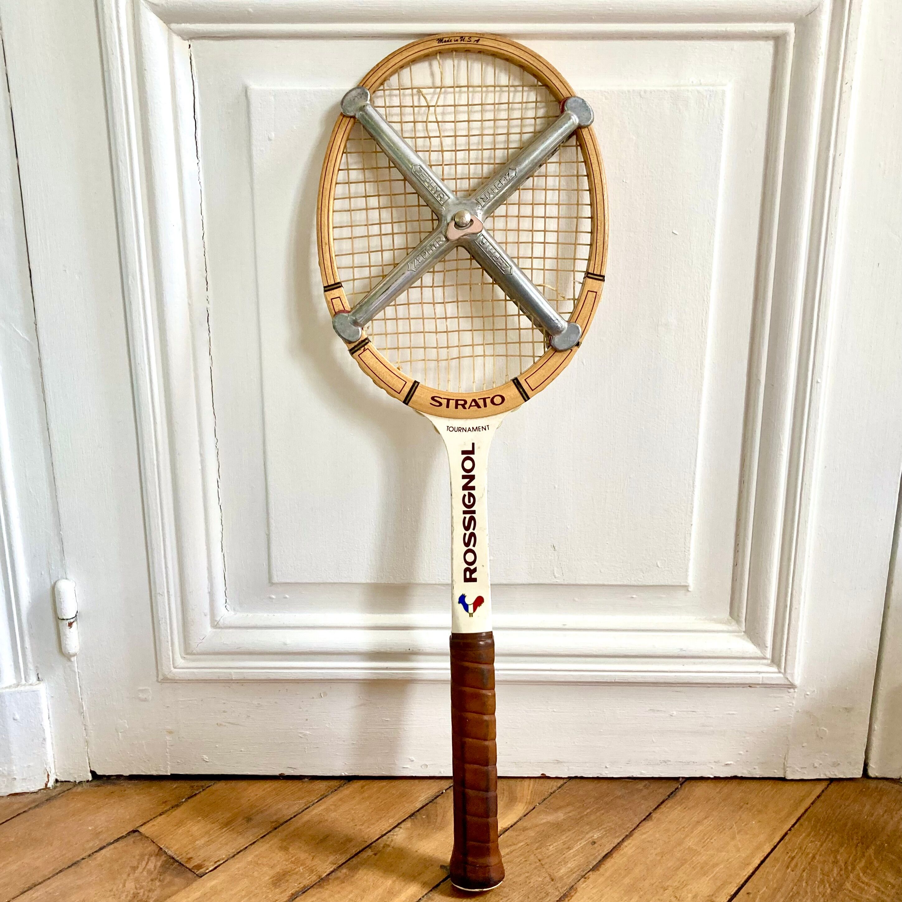 Rossignol wooden tennis racket