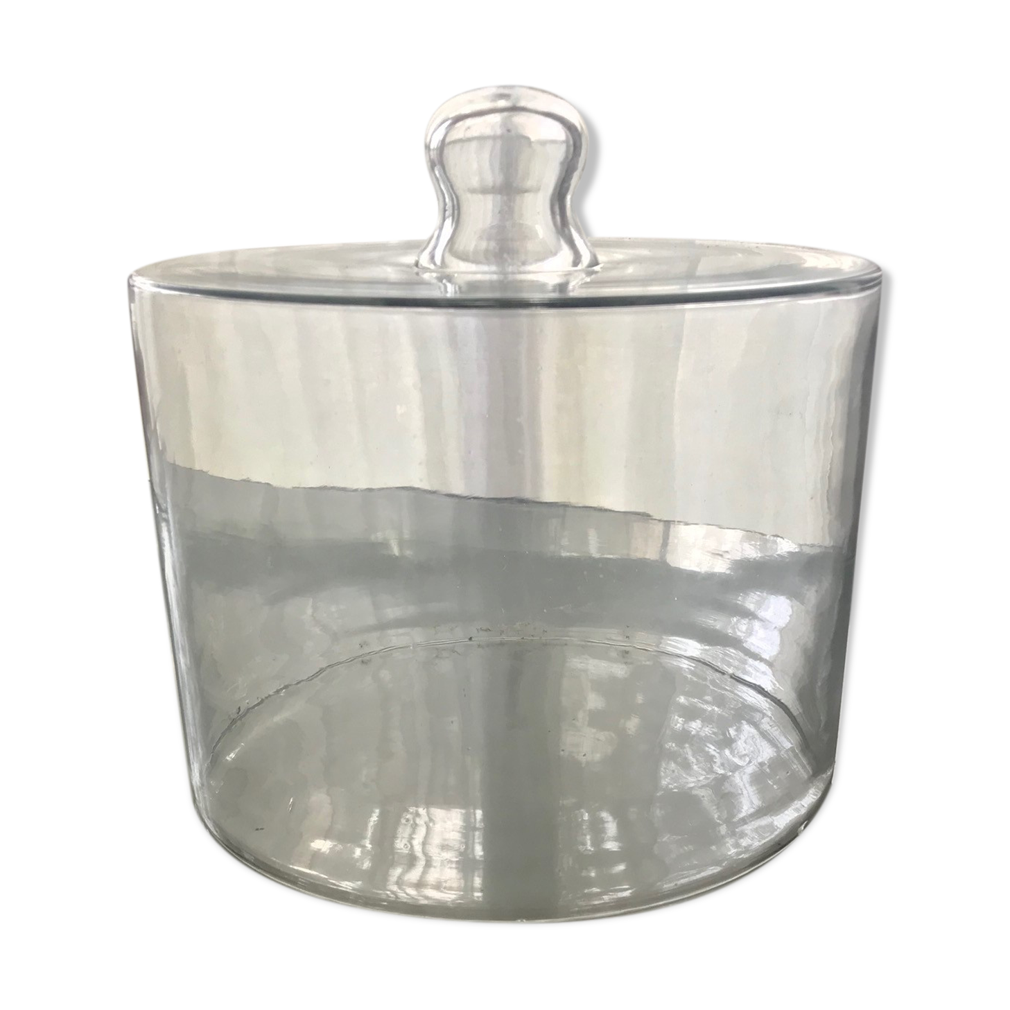 Glass bell for food preservation