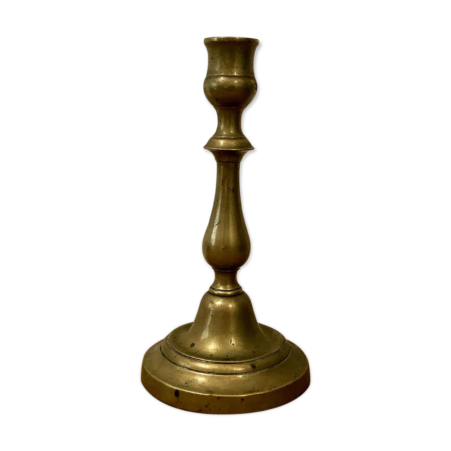 Brass candlestick