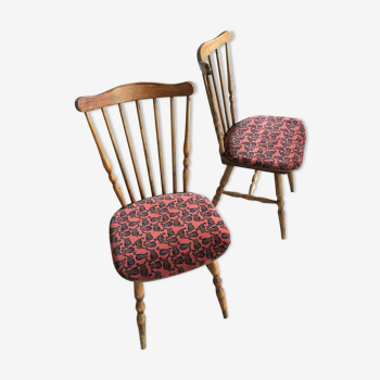 Pair of Baumann Tacoma chair stamped