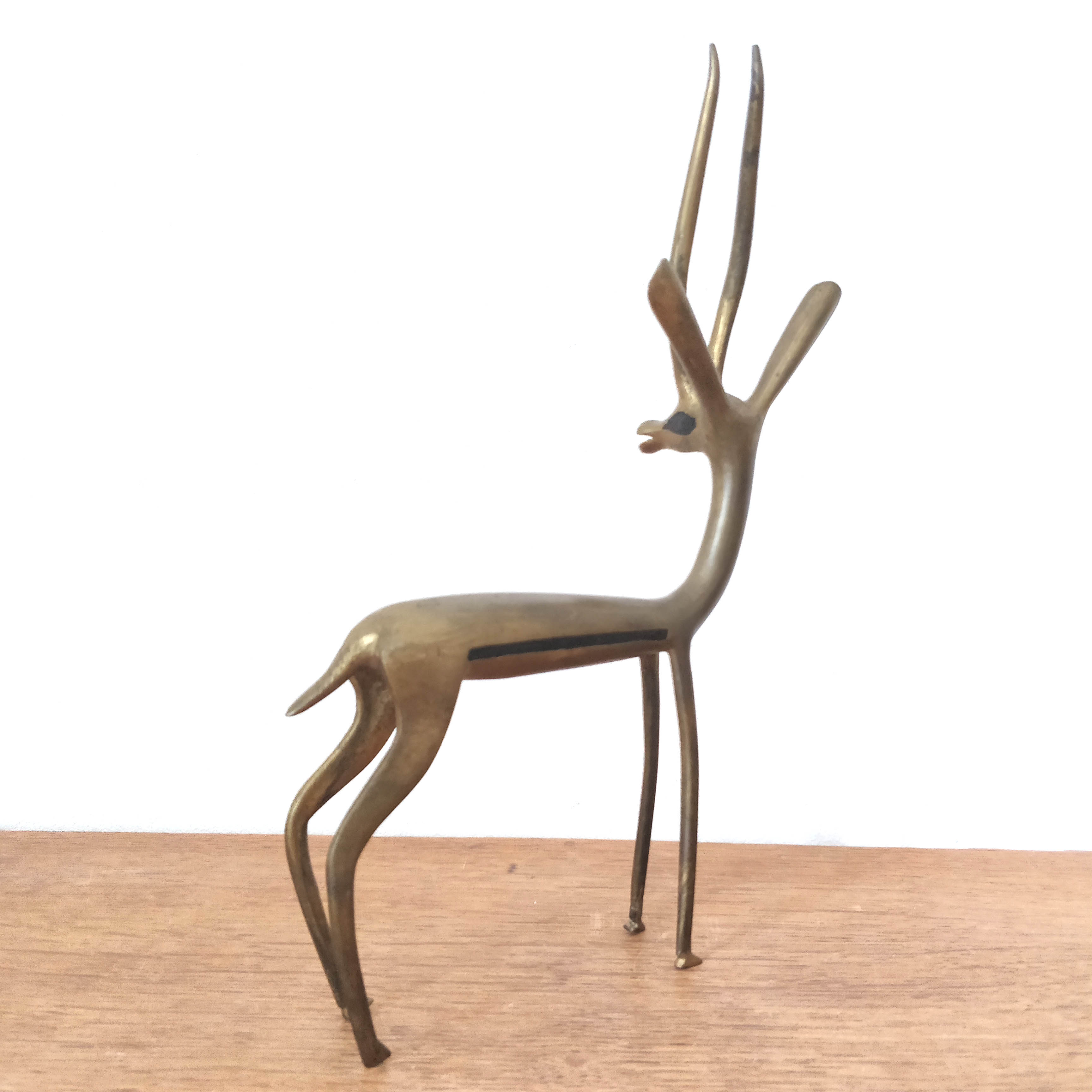 Brass Gazelle 1950s