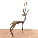 Brass Gazelle 1950s