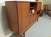 Scandinavian high-design line in teak