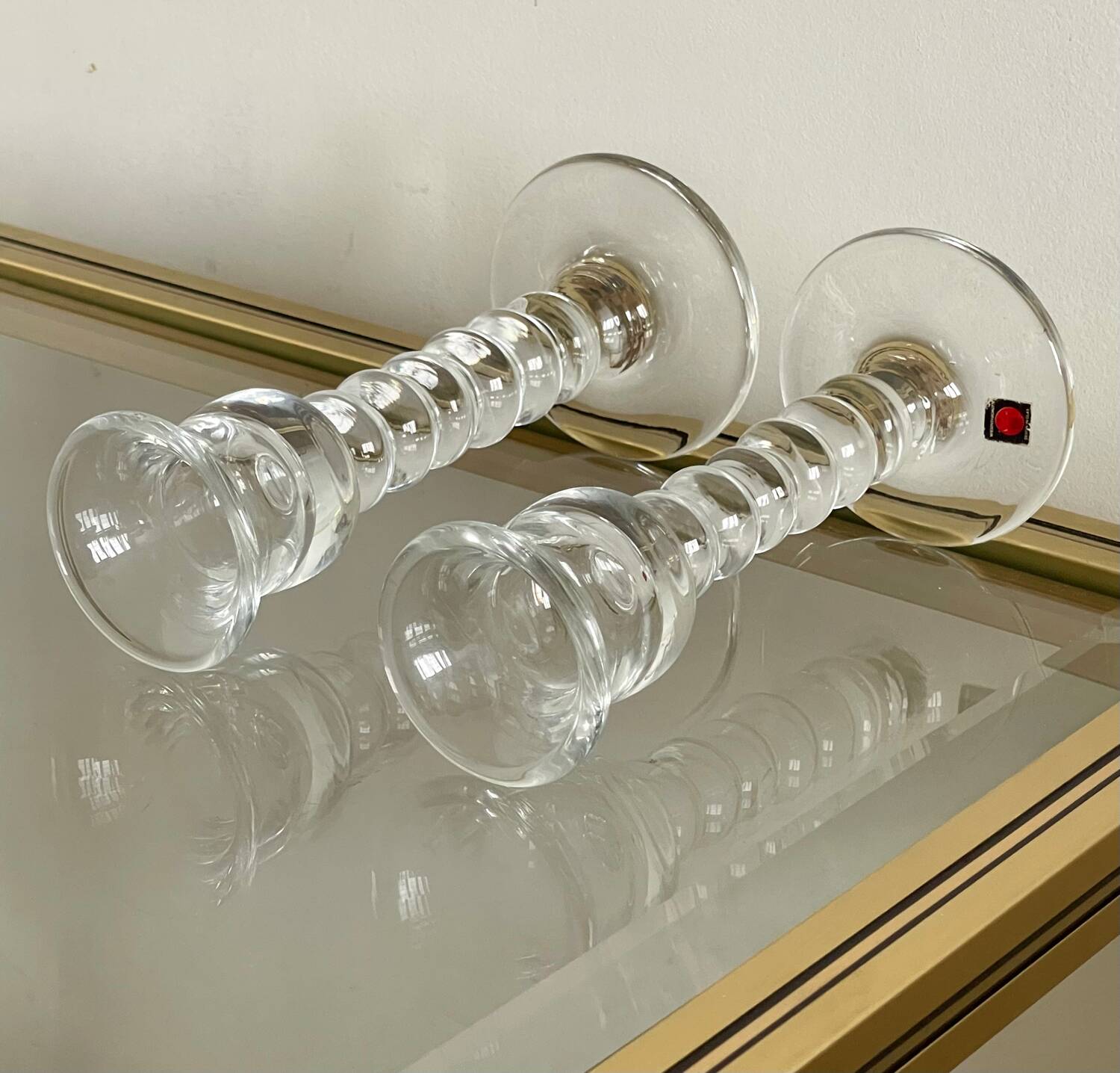 Pair of candlesticks Wiesenthalhütte, 1970