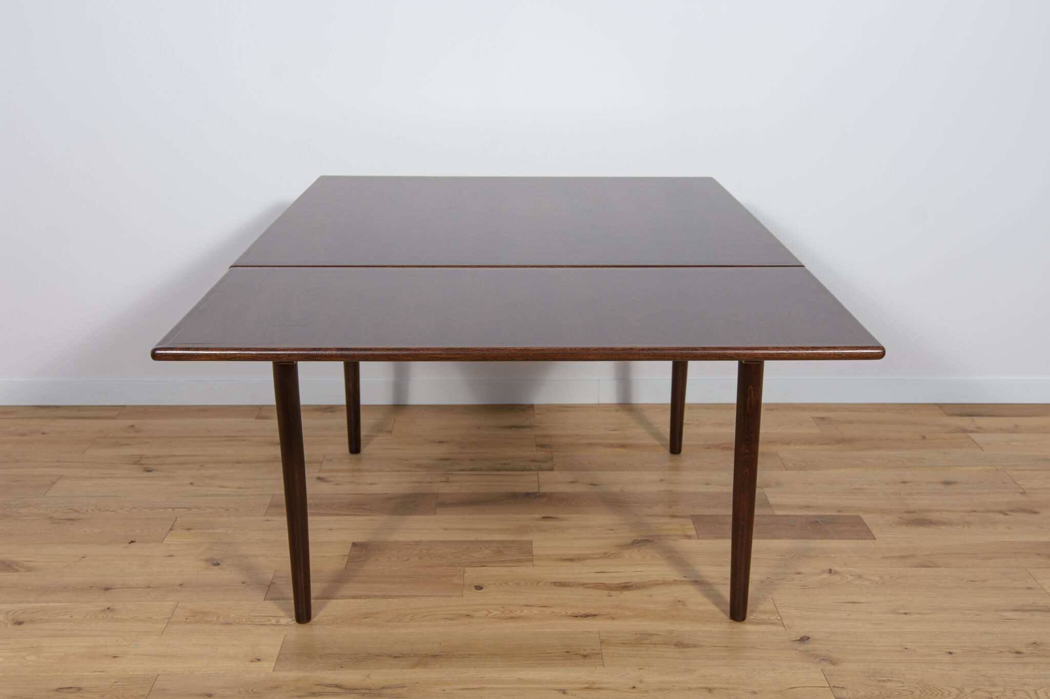 Danish Oak Extendable Dining Table, 1960s
