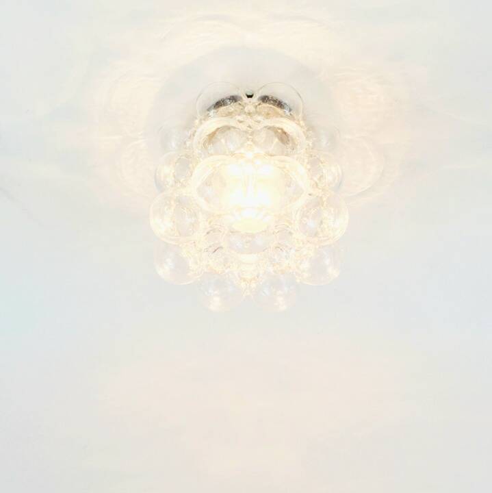 Mid-Century Space Age Bubble Glass Ceiling Lamp by H. Tynell, Germany, 60s