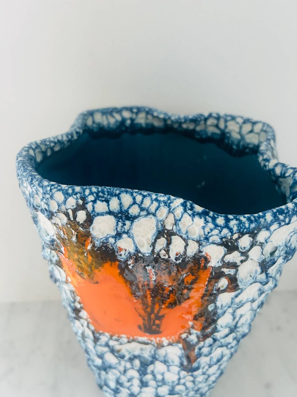 Vallauris Fat Lava Vase