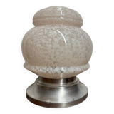 Ceiling light or glass lamp from Clichy Art Deco