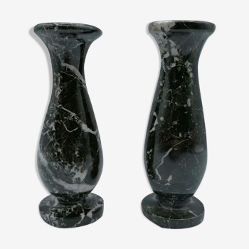 Pair of Soliflore marble.