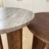 Marble side table